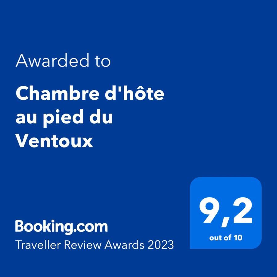 Chambre d'hôte au pied du Ventoux Malaucène Exterior foto